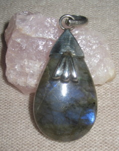 Gemsations Labradorite and Sterling Silver Pendant